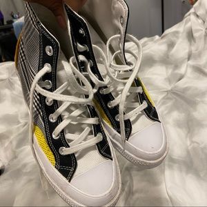 plaid converse - will be cleaned before shipping